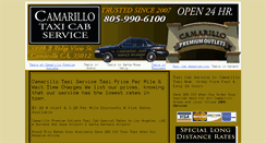 Desktop Screenshot of camarillotaxiservice.com